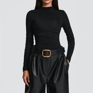 Black Long Sleeve bodysuit